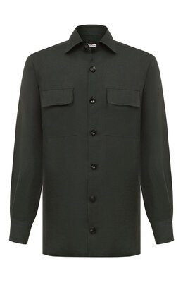 Kiton: Льняная рубашка 