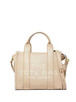Marc Jacobs: Бежевая сумка-шоппер  The Leather