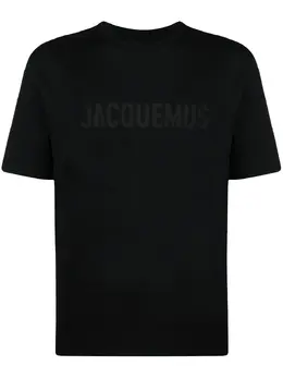 Jacquemus: Чёрная футболка 
