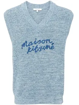 Maison Kitsuné: Хлопковый жилет 