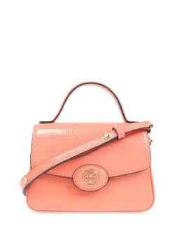 Tory Burch: Розовая сумка через плечо  Robinson