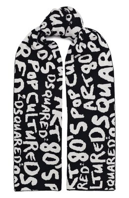 Dsquared2: Чёрный шарф 