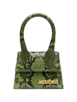 Jacquemus: Зелёная сумка  Le Chiquito