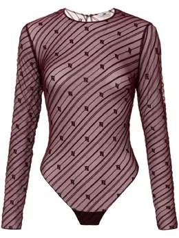 Elisabetta Franchi: Прозрачный боди 