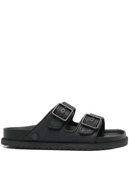 Birkenstock: Чёрные сандалии  Arizona