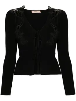 TWINSET: Кружевное кардиган 