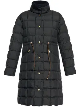 Moncler: Синий плащ 