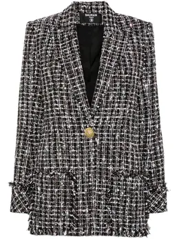 Balmain: Однобортная куртка 