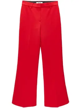MSGM: Красные брюки 