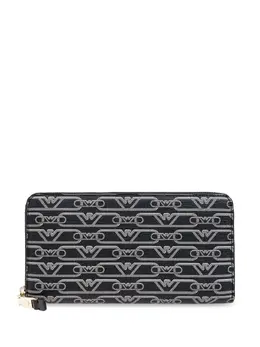 Emporio Armani: Кошелёк с принтом 