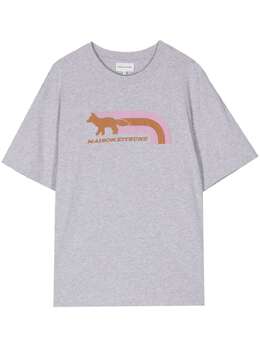 Maison Kitsuné: Хлопковая футболка 