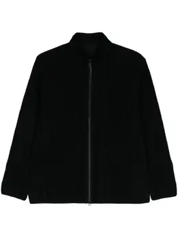 Homme Plissé Issey Miyake: Чёрная куртка 