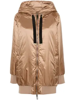 Max Mara: Пуховик с капюшоном 