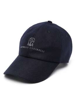 Brunello Cucinelli: Синяя кепка 
