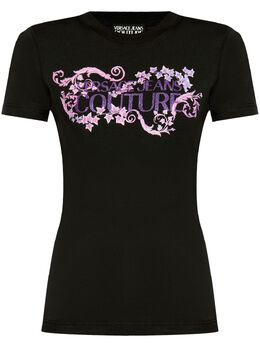Versace Jeans Couture: Футболка с принтом 