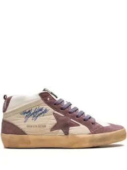 Golden Goose: Светлые кроссовки  Mid Star