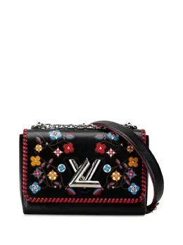 Louis Vuitton Pre-Owned: Сумка через плечо с цветочным принтом 