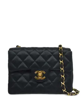 CHANEL Pre-Owned: Чёрная сумка 