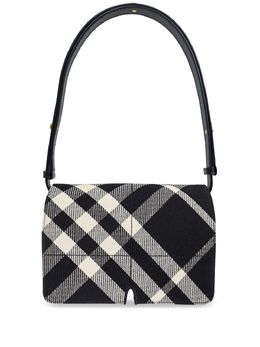 Burberry: Чёрная сумка 