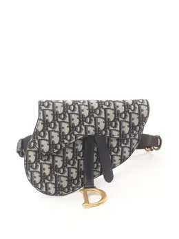 Christian Dior Pre-Owned: Голубая поясная сумка 