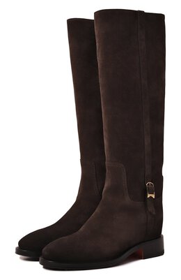 Santoni: Тёмные сапоги 
