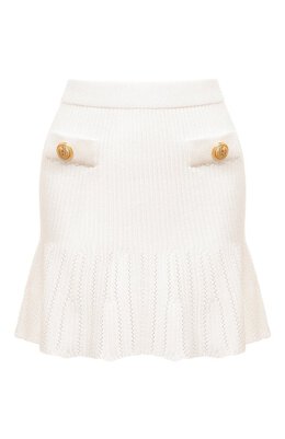 Balmain: Юбка из вискозы 