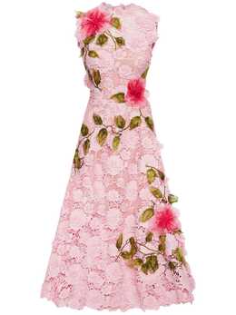 Oscar de la Renta: Гипюровое платье 