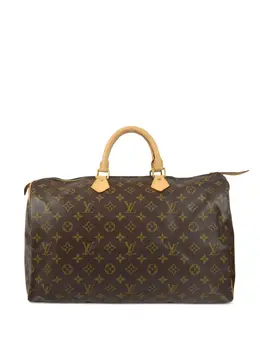 Louis Vuitton Pre-Owned: Коричневая сумка 