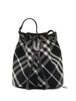 Burberry: Сумка в клетку 