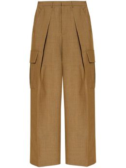 Burberry: Брюки из шерсти 