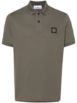 Stone Island: Зелёное поло  Compass