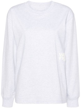 Alexander Wang: Футболка с длинным рукавом 