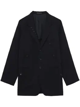 Yohji Yamamoto: Однобортное пальто 