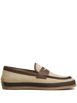 Tod's: Бежевые туфли 
