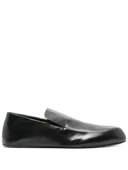 Jil Sander: Чёрные мокасины 