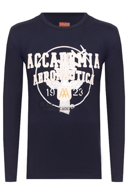 AERONAUTICA MILITARE: Синий свитшот 