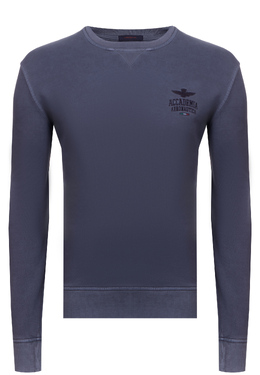 AERONAUTICA MILITARE: Синяя толстовка 