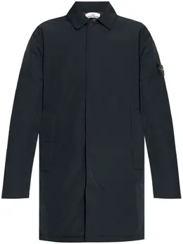 Stone Island: Голубое пальто 