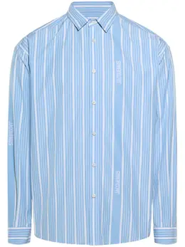 Jacquemus: Жаккардовая рубашка  La Chemise Simon