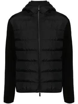 Moncler: Чёрная куртка 