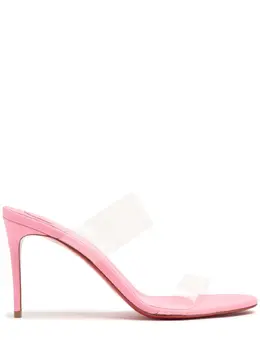 CHRISTIAN LOUBOUTIN: Прозрачные сандалии 