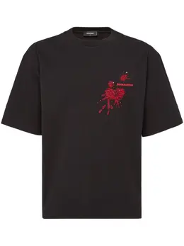 DSQUARED2: Футболка с блёстками 