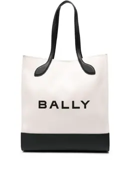 Bally: Сумка-шоппер с принтом 