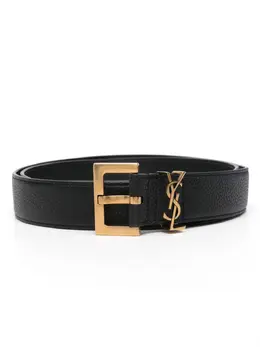 Saint Laurent: Ремень  Monogram