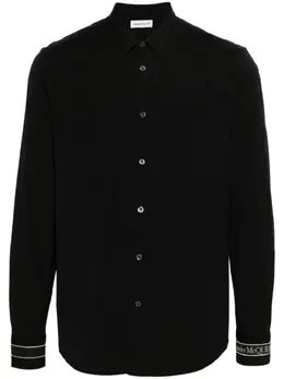 Alexander McQueen: Хлопковая рубашка 