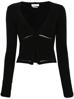 Blumarine: Кардиган с v-образным вырезом 