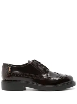 Tod's: Тёмные лоферы 