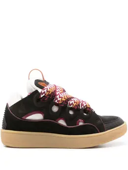 Lanvin: Чёрные кроссовки  Curb