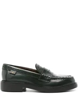 Tod's: Тёмные лоферы 