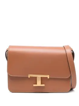 Tod's: Коричневая сумка  T Timeless